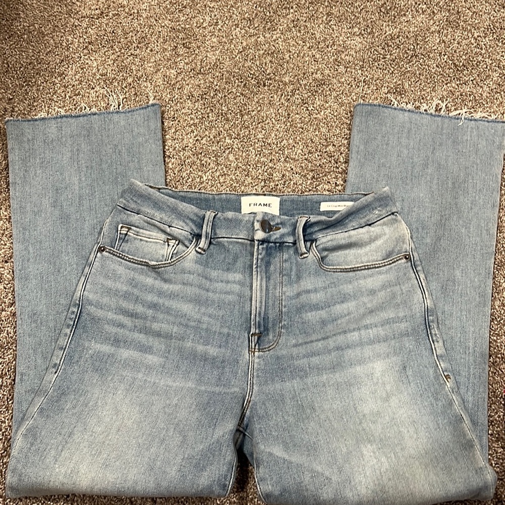 FRAME le crop mini boot cut jeans size 29